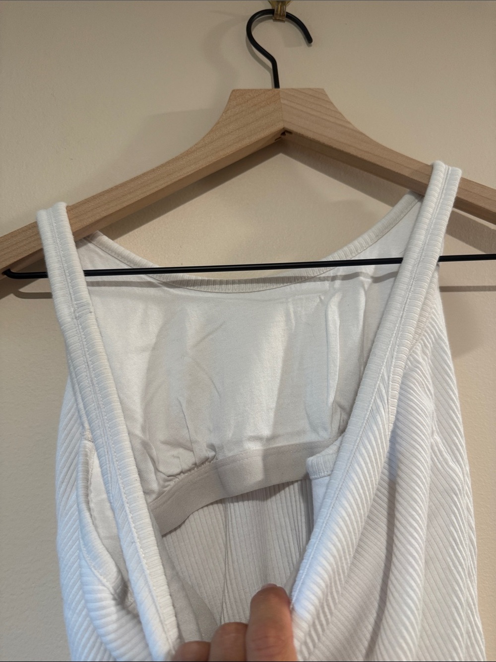 J. Crew Perfect Rib Scoopneck Tank Size S - Picture 5 of 6